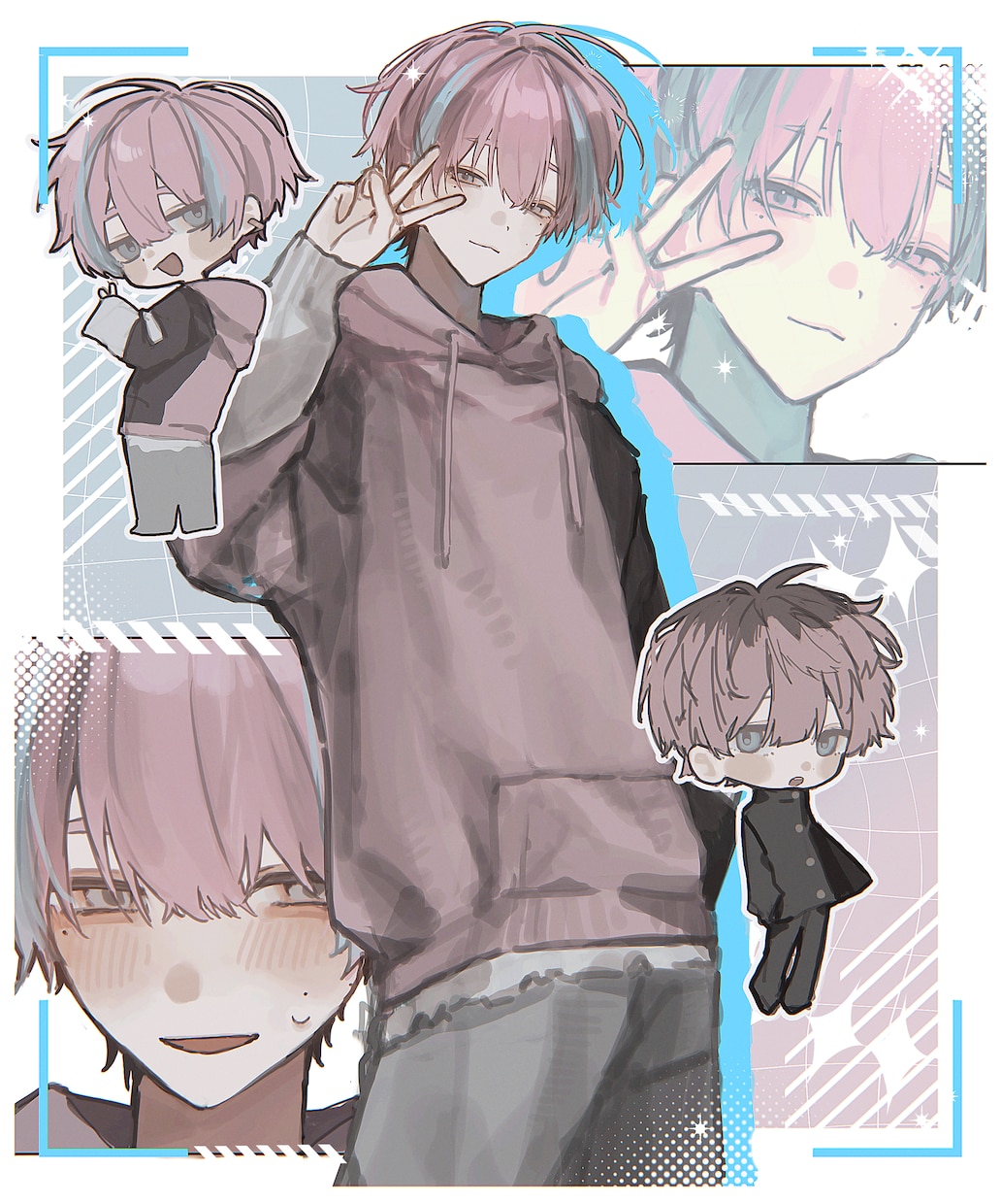 繊細でパキッとした厚塗りイラストを制作いたします 商用利用可能 立ち絵、1枚絵等幅広く承っております イメージ3