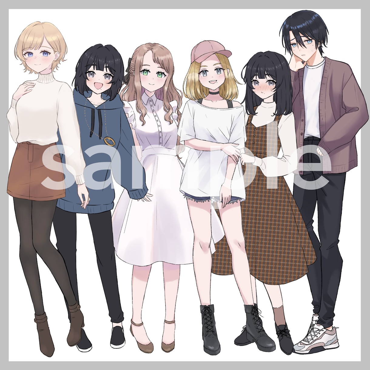 立ち絵・キャラクターイラスト制作します TRPG、ゲーム、コテキャ紹介などにどうぞ！ イメージ4