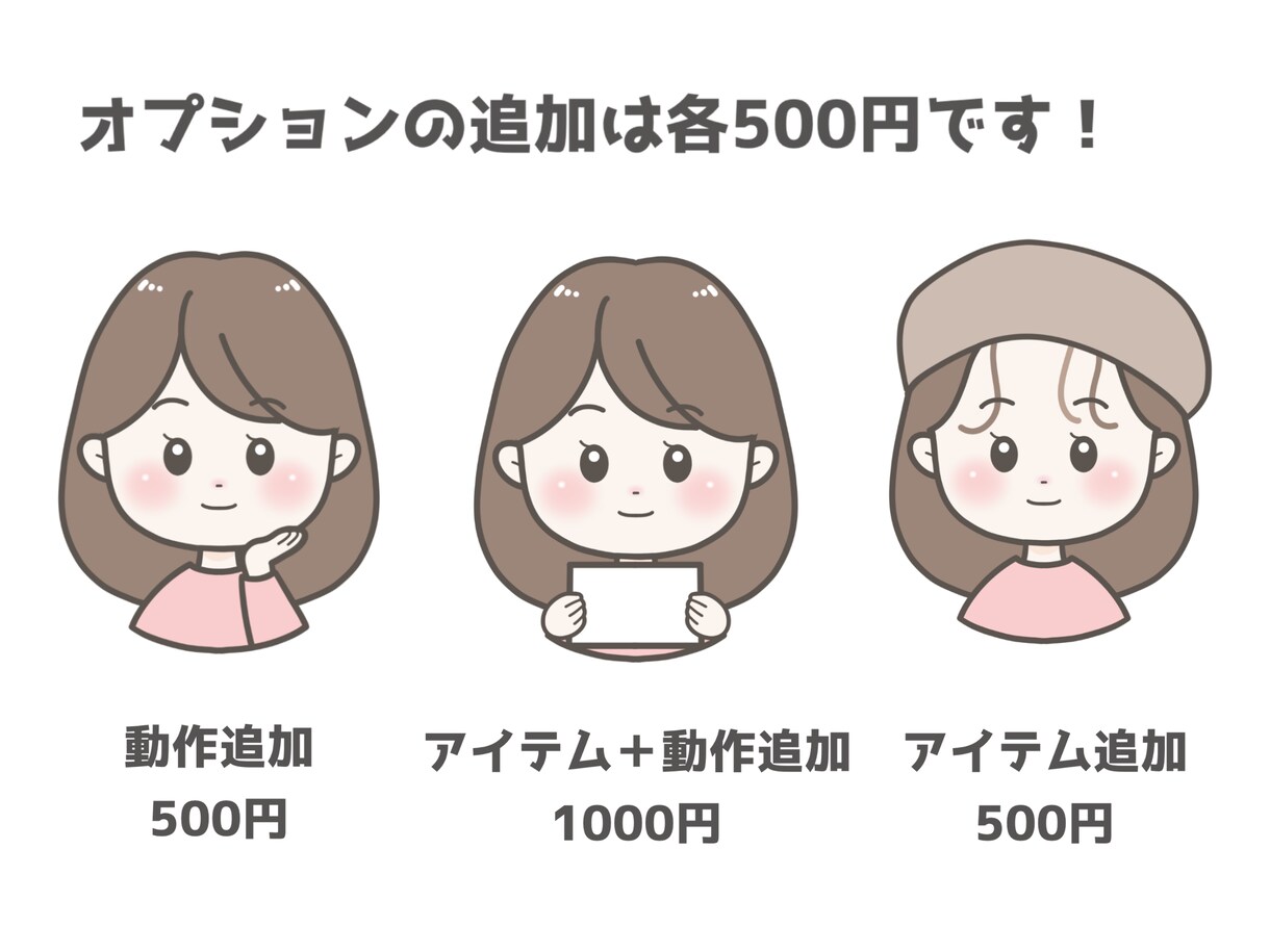 ゆるくてポップなアイコンイラスト描きます 優しくて可愛いイラストで印象◎SNSやブログのアイコンに！ イメージ4