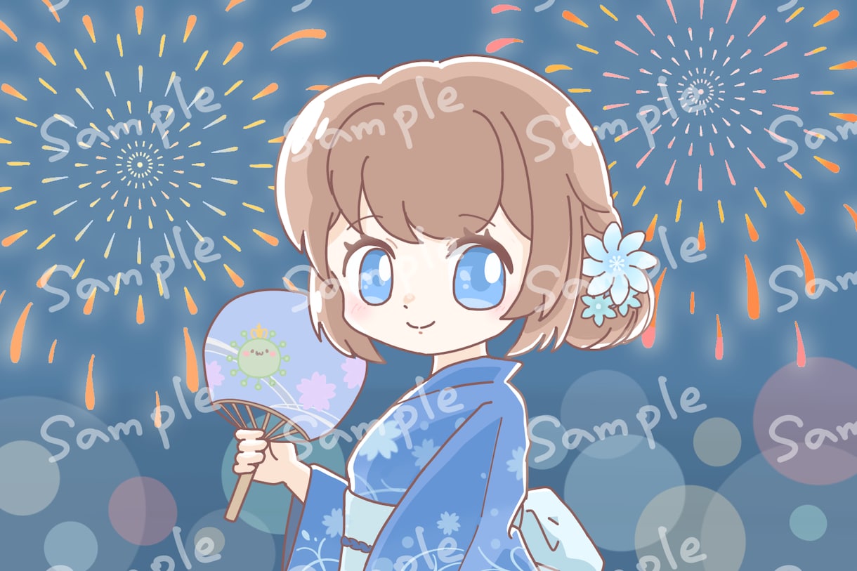 ゆるふわなイラスト描きます 可愛いYouTubeのサムネなど、ゆるふわな絵描きます！ イメージ2