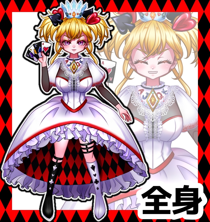 Vtuberを目指す方、素敵なキャラクター描きます キャラデザ〜パーツ分けまで、あなたのなりたい！を応援します♪ イメージ3