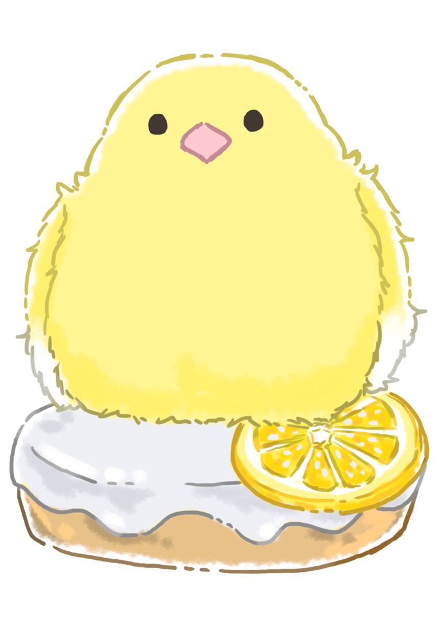 デフォルメした鳥ちゃんをトッピングします ケーキやお菓子の上にお好きな鳥ちゃんを乗せたイラストです! イメージ6