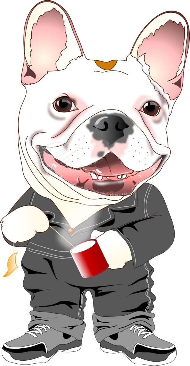 かわいいわんちゃんのリアル似顔絵を描きます わんちゃんのかわいさだけでなく少し生意気な感じで描きます。 イメージ4