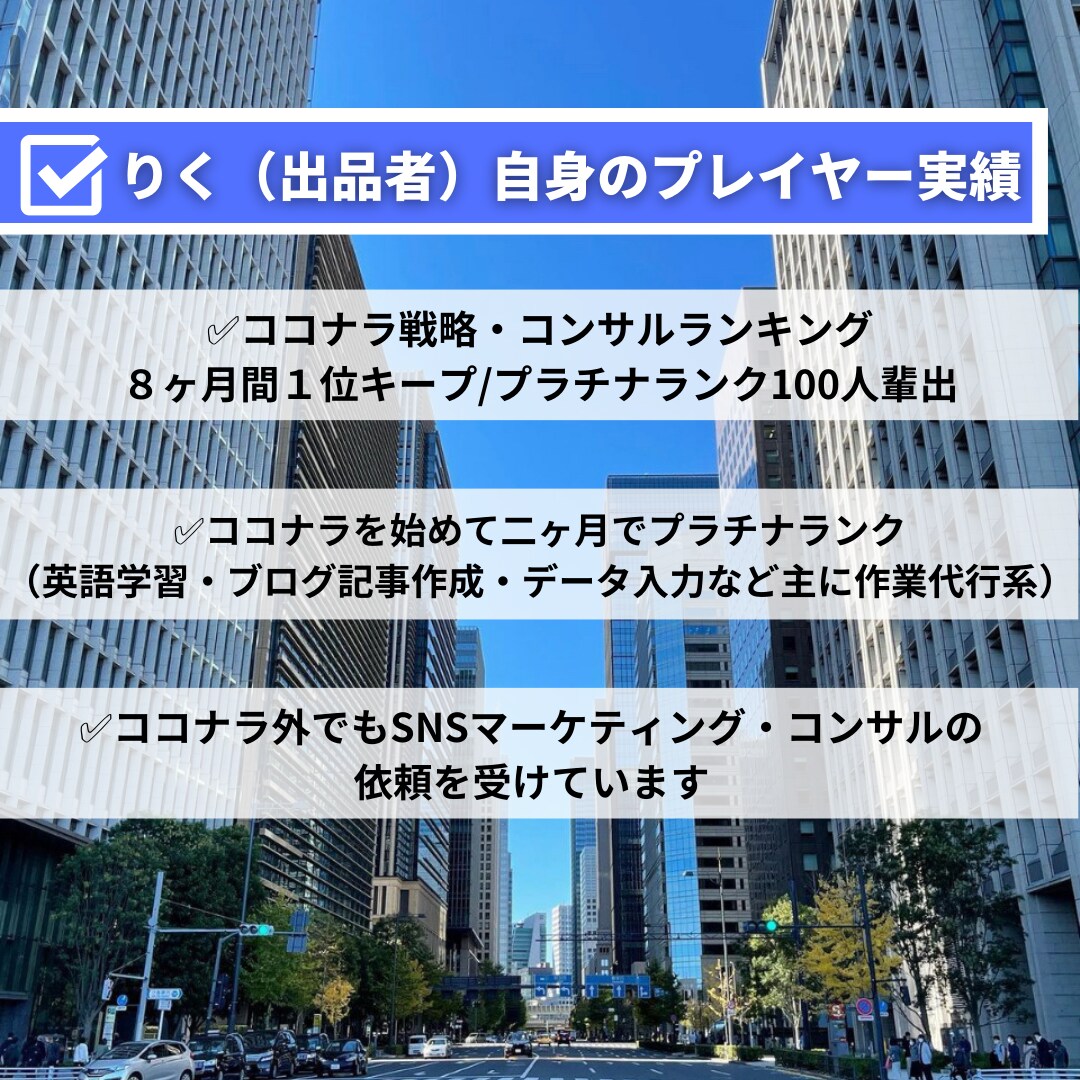20日間コンサルでココナラ売上UPをサポートします 営業・集客のやり方まで！約20日間でアカウントを徹底改善！ イメージ5