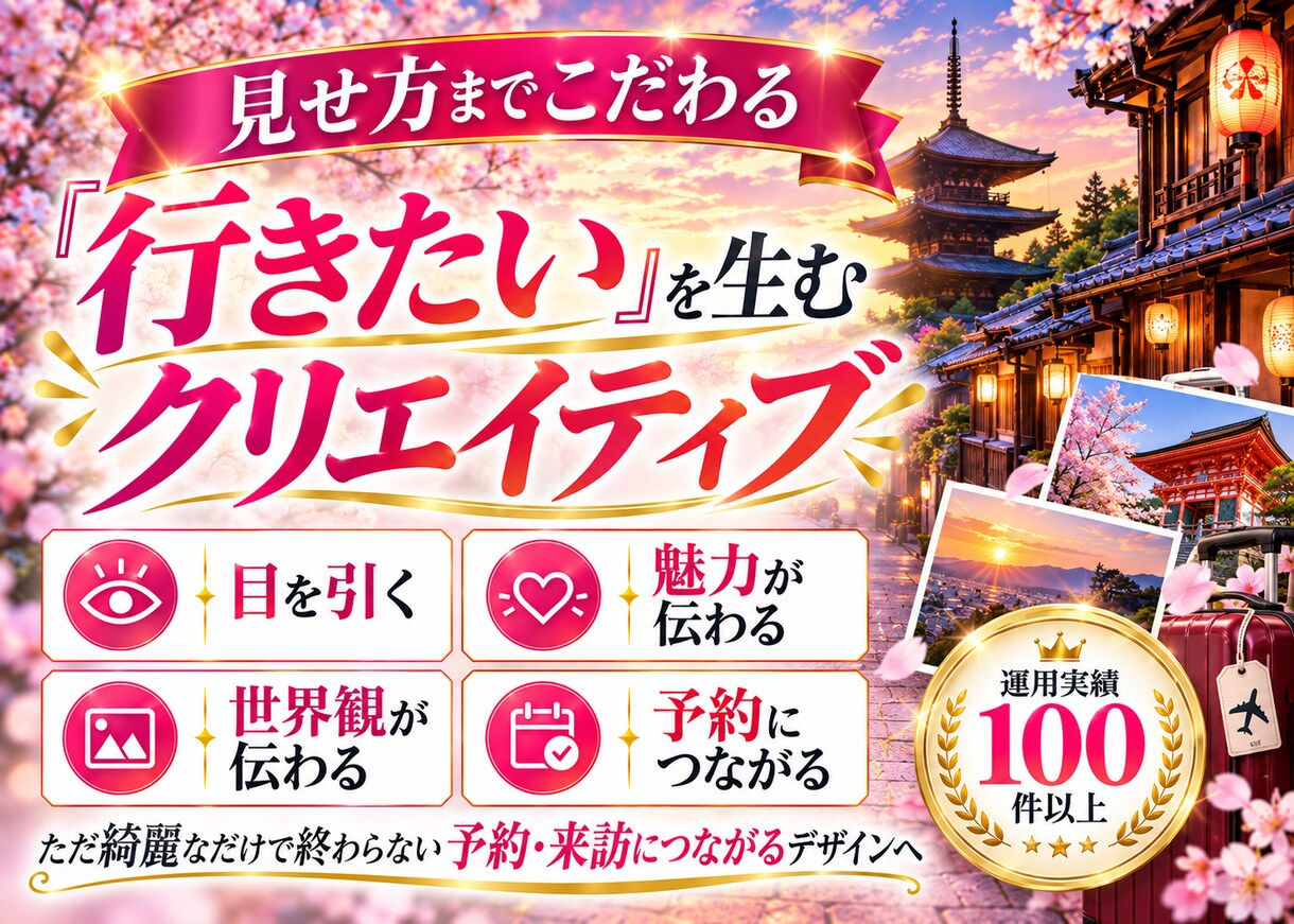 観光業界に特化！インスタグラム運用を提供いたします 観光業界の「予約・来訪」に強いInstagram運用 イメージ13
