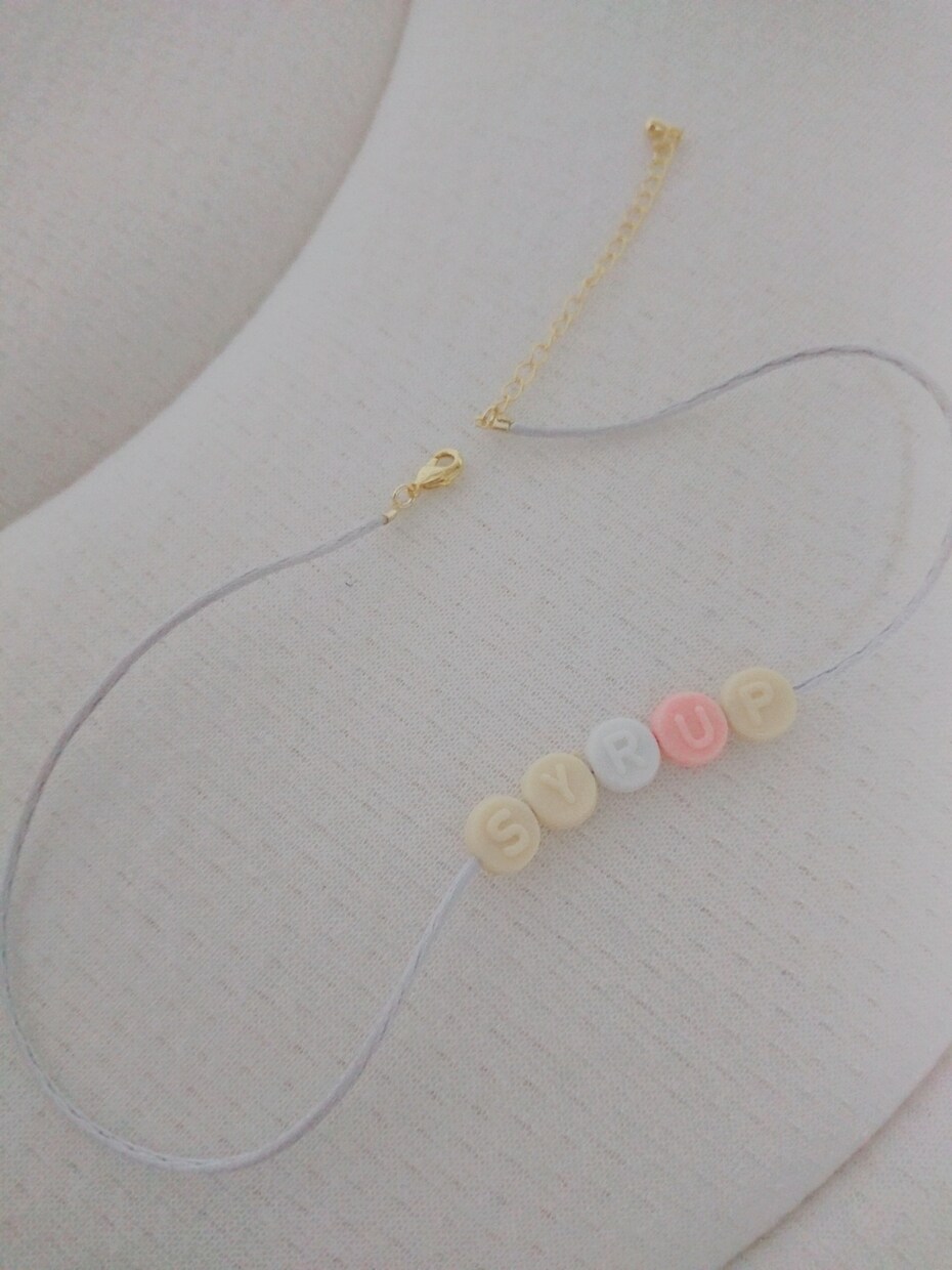 貴方だけの特別なレタービーズアクセサリー作ります シルバー,パステルカラー,装飾お選びいただけます! イメージ6