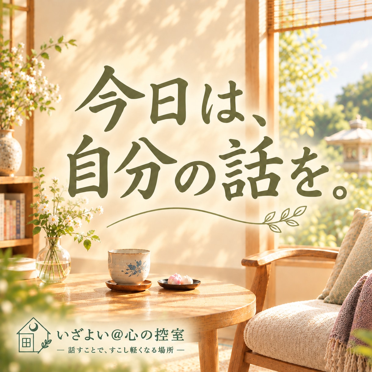 悩み相談・話し相手、支える側のあなたの話を聴きます 〇 話してリラックス　安心感をお届けします 〇 イメージ1