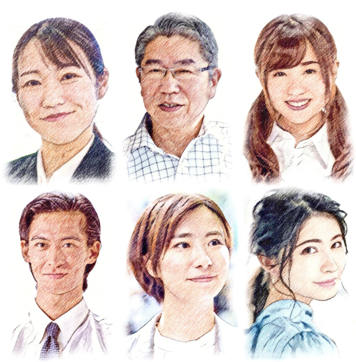 写真を温もりある手描き風の鉛筆スケッチにします ペット・人物・風景・建物対応｜やさしい手描き風タッチ イメージ10