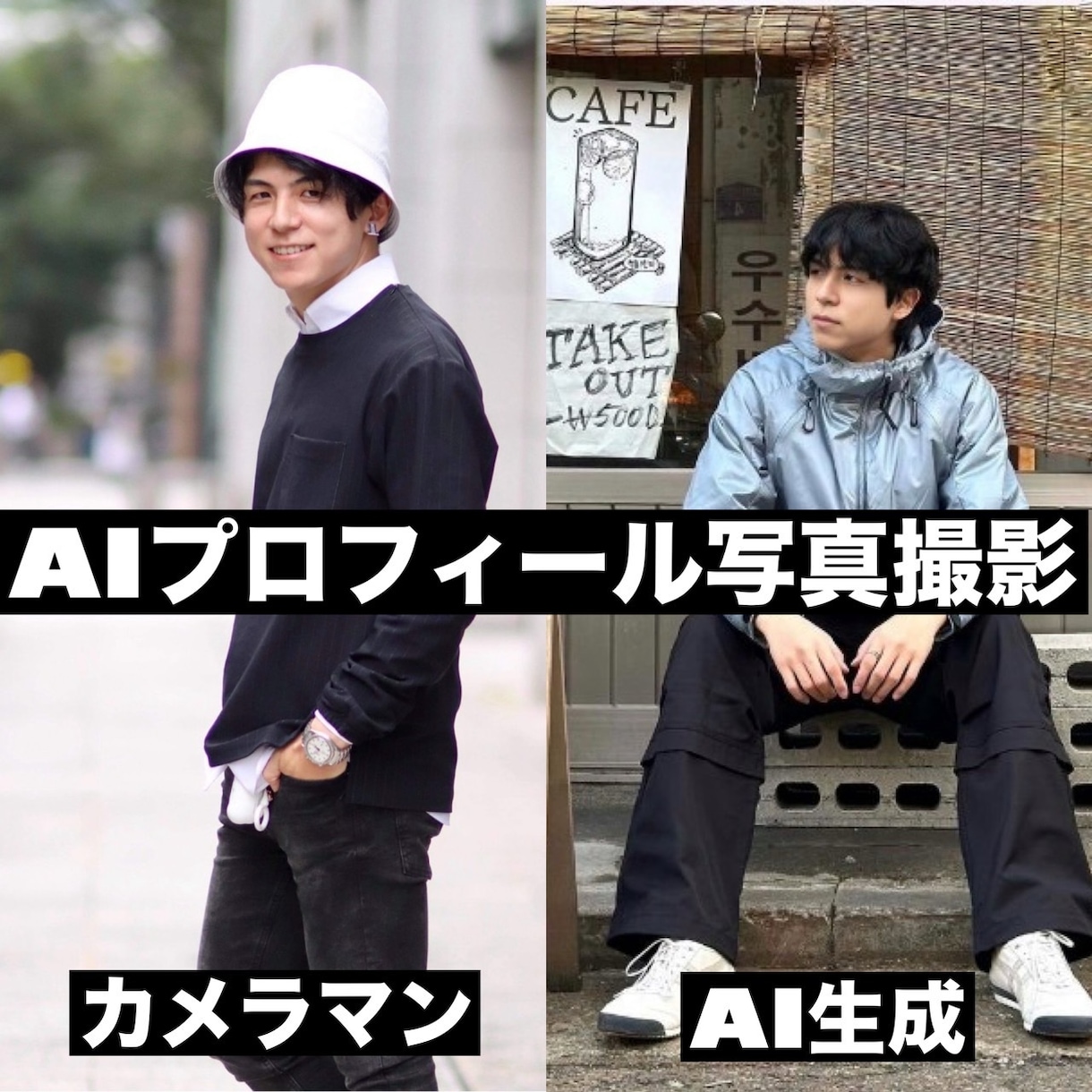 AIでプロフィール写真で撮影無しで作成します ブランディングから行いインスタグラマーレベルの写真を再現 イメージ1