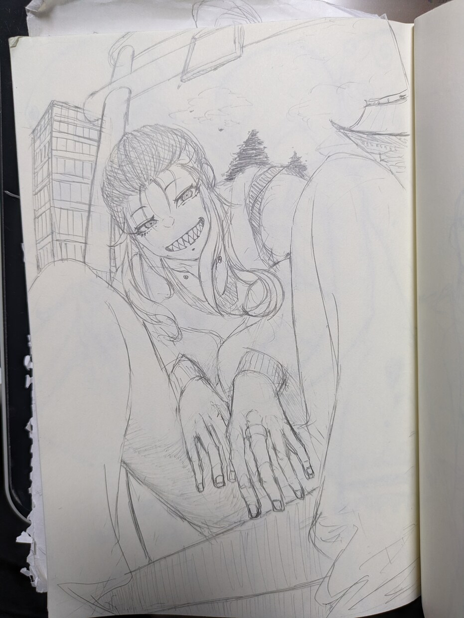 アナログでイラスト描きます 簡単でかわかっこいいイラスト、アナログイラストが欲しい方へ イメージ6