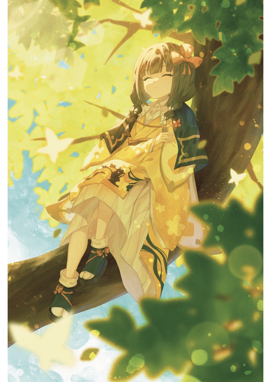 背景ありの一枚絵イラストを制作します 安心してお任せいただける丁寧な制作進行を心がけています。 イメージ4