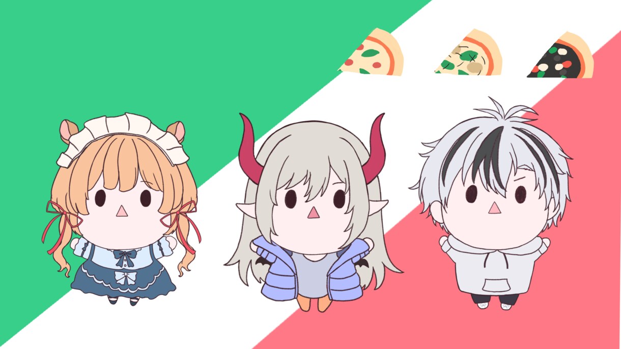 ちまっとかわいい！ミニキャラ制作します ゆるかわ・もちもちなデフォルメがお好きな方へ イメージ2