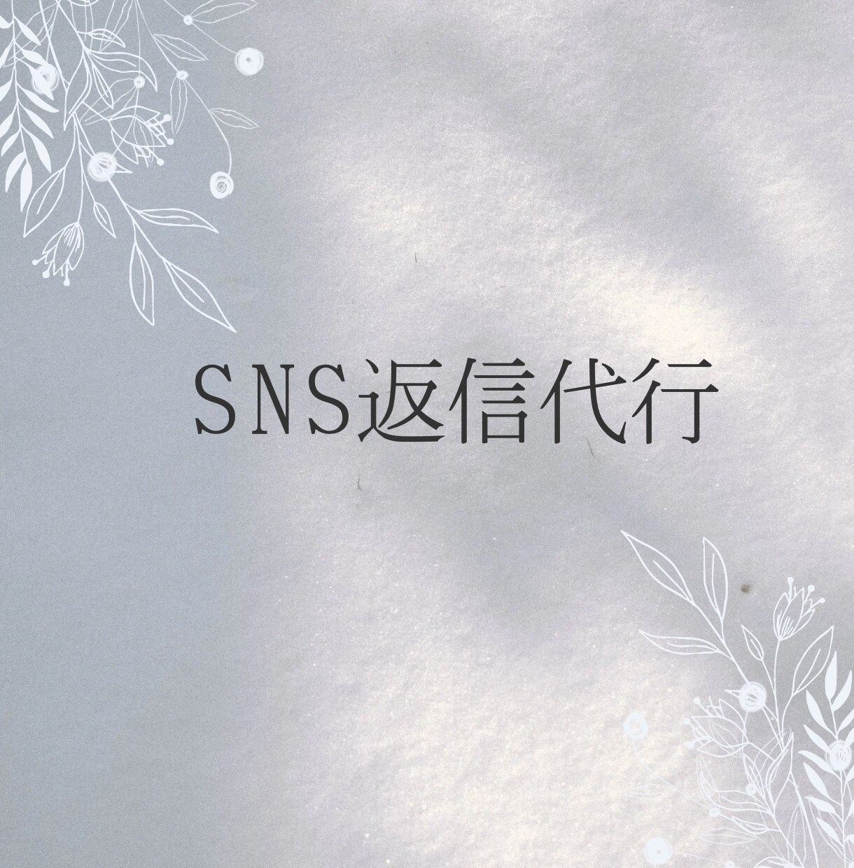 SNSコメント返信1日5返信で1ヶ月分します ご要望に合わせた形でDMやコメントを返信します！ イメージ1