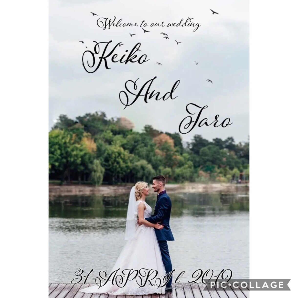 データ納入ウェルカムボード作ります 肌にお悩みで結婚式で最高の自分を見せたいあなたに イメージ4