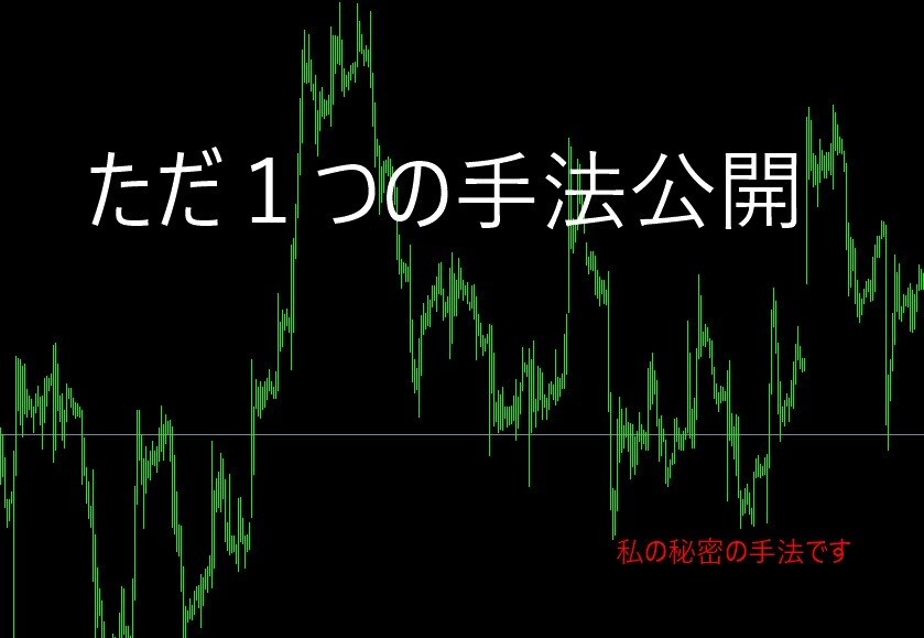 無裁量！私が使うただ１つの鉄板ポイント教えます ◆インジなし、相場の本質をついた手法です◆ イメージ1