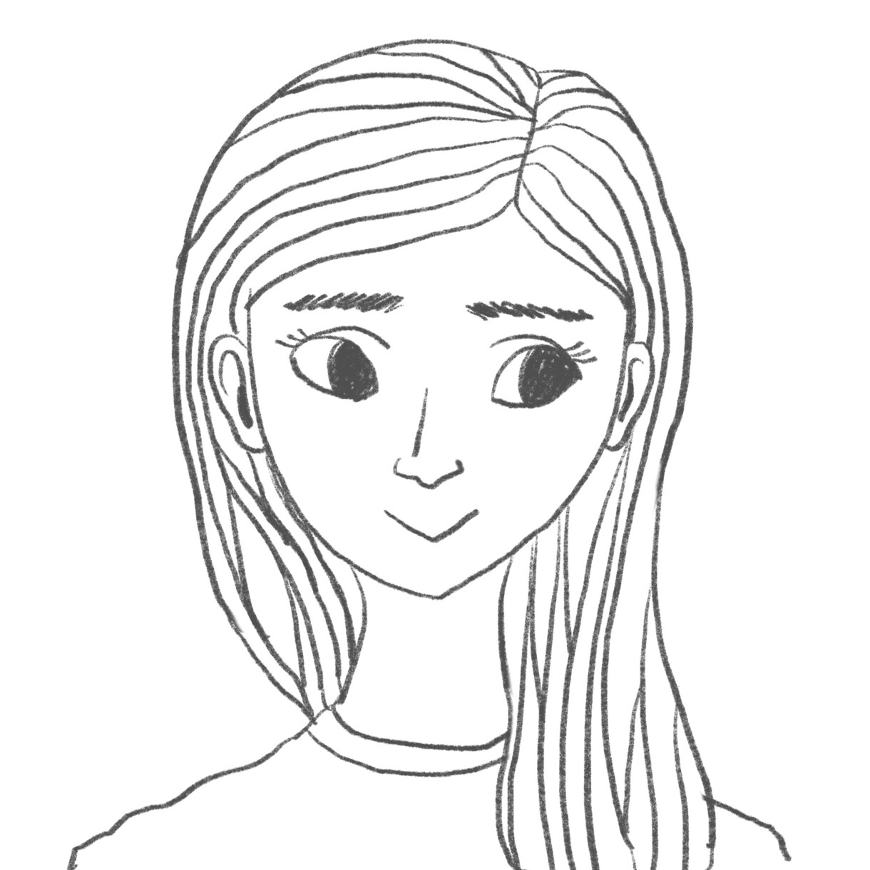 おしゃれかわいい海外風イラストを作成します 線のみのイラストなら1000円！ブログやSNS、名刺に！ イメージ3