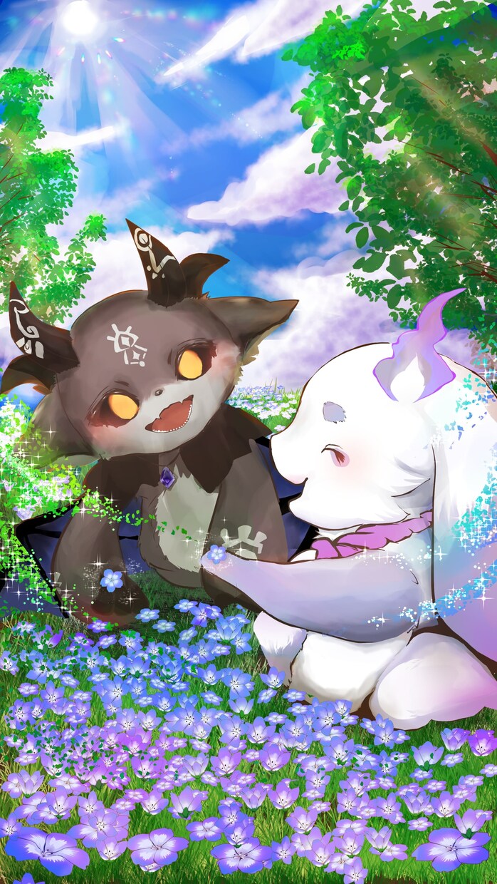 SNS映えするキャラデザ描きます バズるイラストのパーツ分けイラストを作成します！ イメージ4
