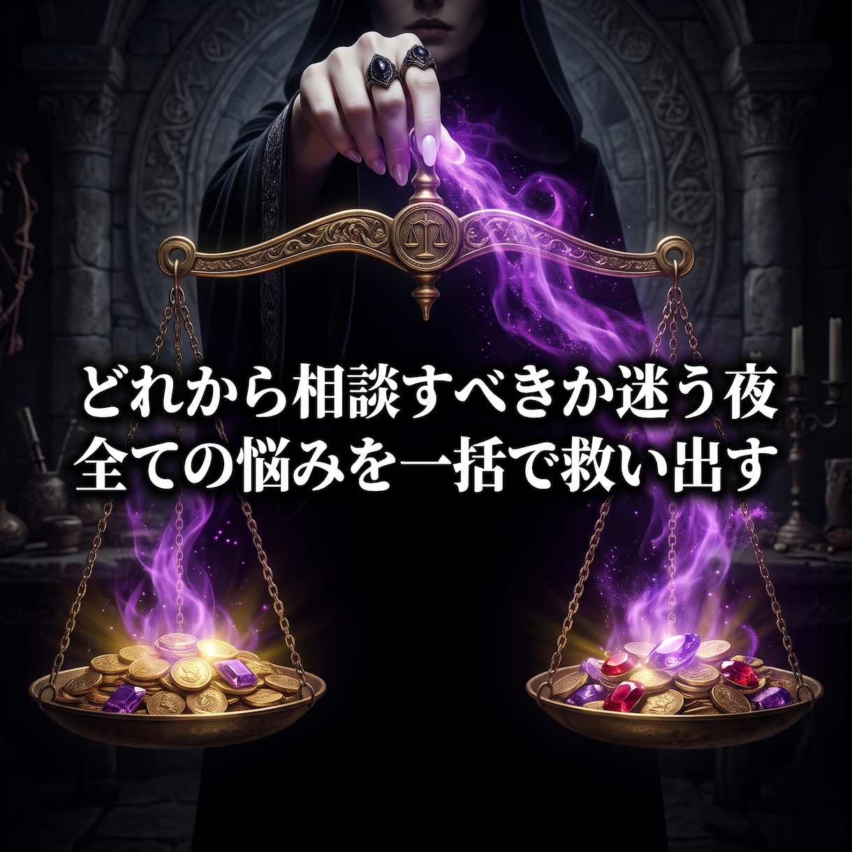 八方塞がりの不運を断ち愛と富の覇者へ塗り替えます 恋も金も職場の地獄も。絡み合う負の因果を焼き払い一挙に逆転 イメージ12