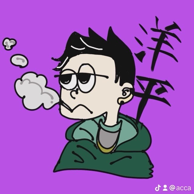 インスタ等で使える韓国風やポップ画描きます 横顔と後ろ姿とポップ画を描く人です。 イメージ8