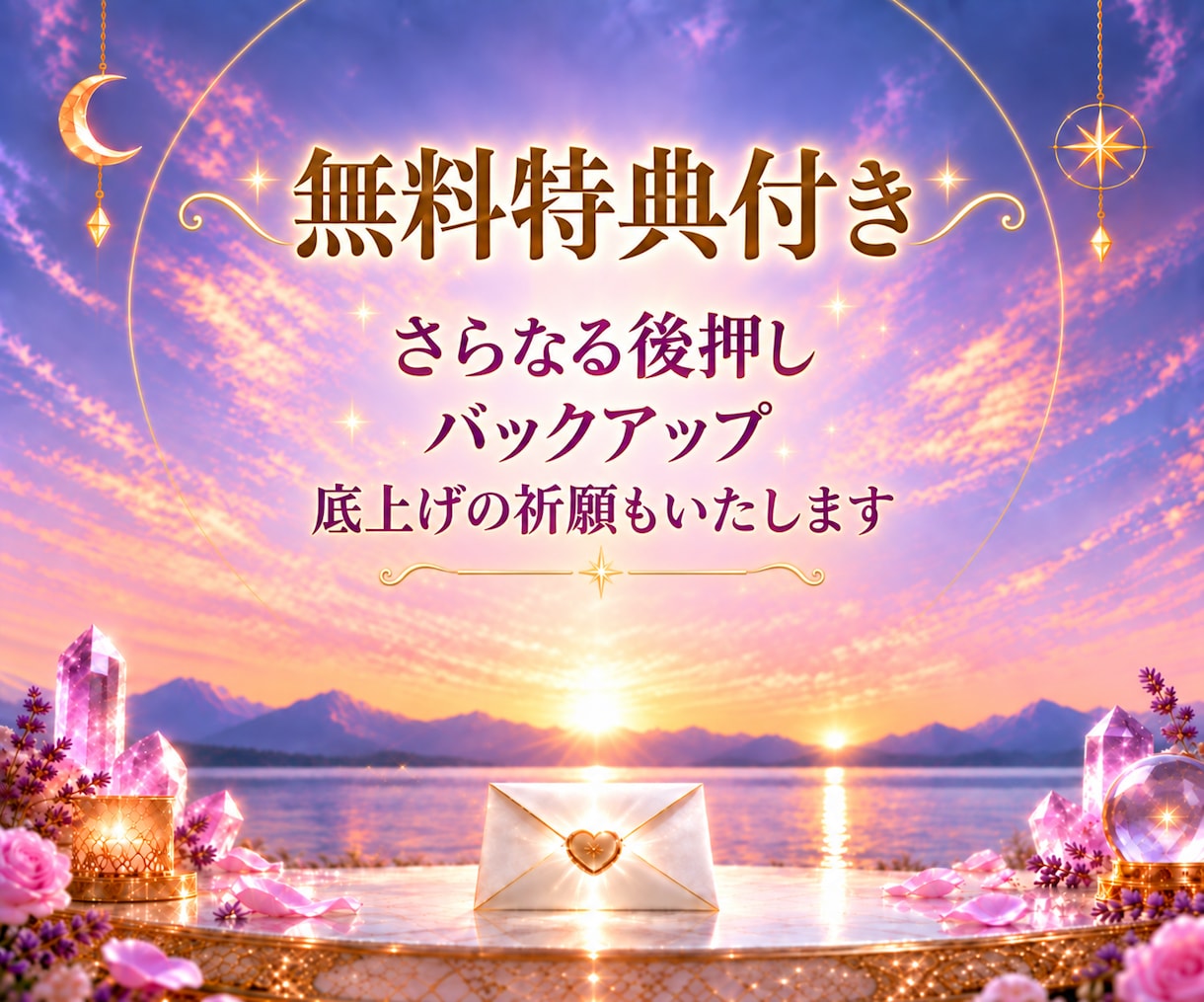 霊視霊感♡ハイヤーセルフから開運ラブレター届けます 2026年占い10～12月版☆ 道を照らしてくれる【特典付】 イメージ2