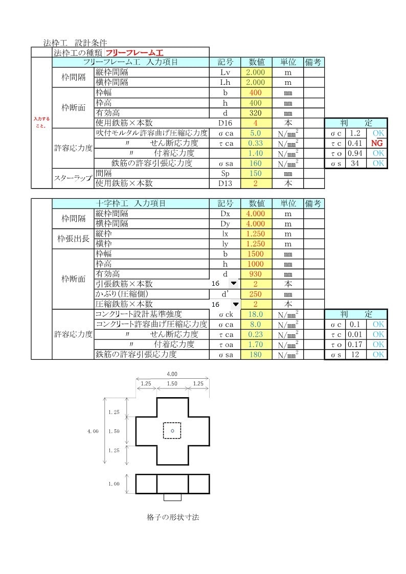 斜面の円弧すべり解析、対策工の検討を行います 技術士が土木ビジネスの支援で設計・構造計算をします イメージ7