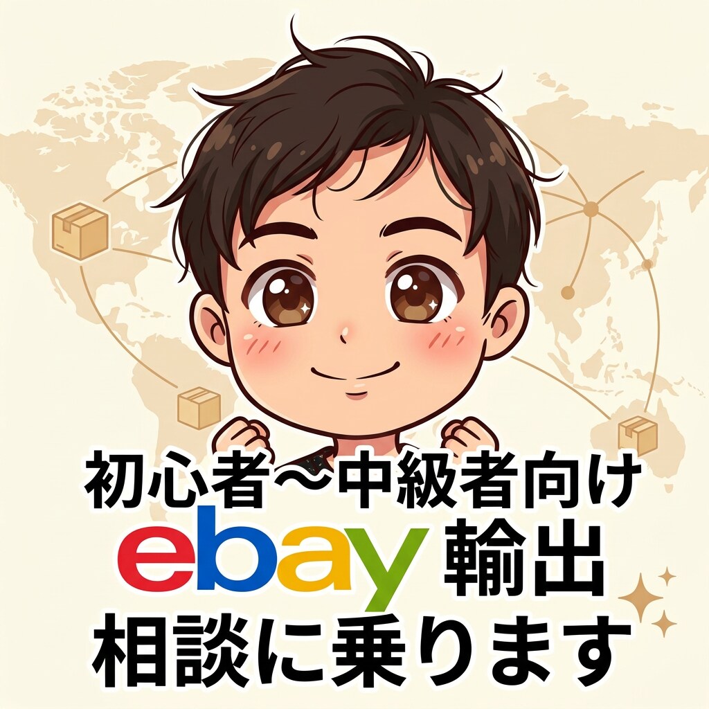 eBay輸出物販のノウハウを1か月間サポートします ebay初心者や売り上げが伸び悩んでいる方向け イメージ1