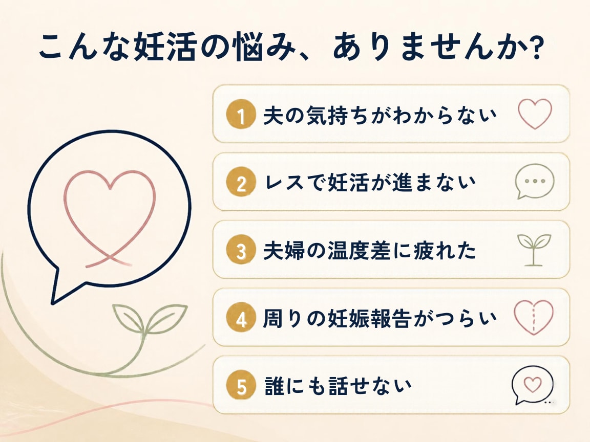 最安値｜性の悩み、妊活、愚痴をお聞きします 妊活も性の悩みも、本音で話そう イメージ2