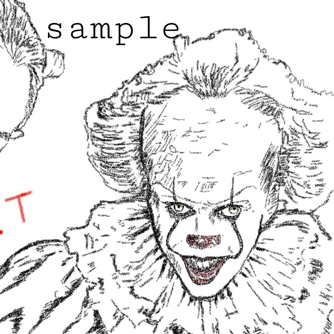 2枚で1000円！似顔絵描きます SNSのアイコンなどに使える似顔絵を作成します！ イメージ4