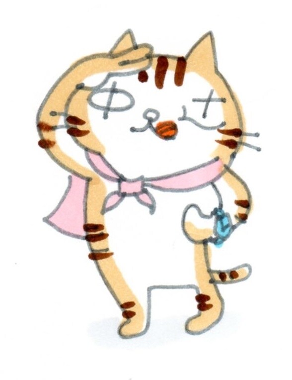 猫好きさんへ～あなただけの愛されキャラを書きます 名刺やＳＮＳ、挿絵として使える！顔出しＮＧの方におススメ イメージ3