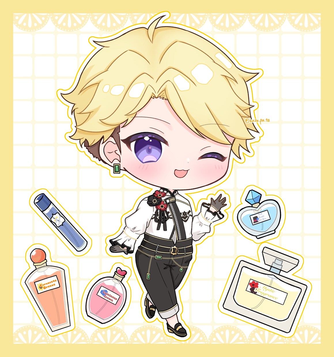 ポップで明るいSDキャラのアイコンを描きます ミニキャラ、デフォルメキャラ、スタンプ利用にどうぞ！ イメージ7