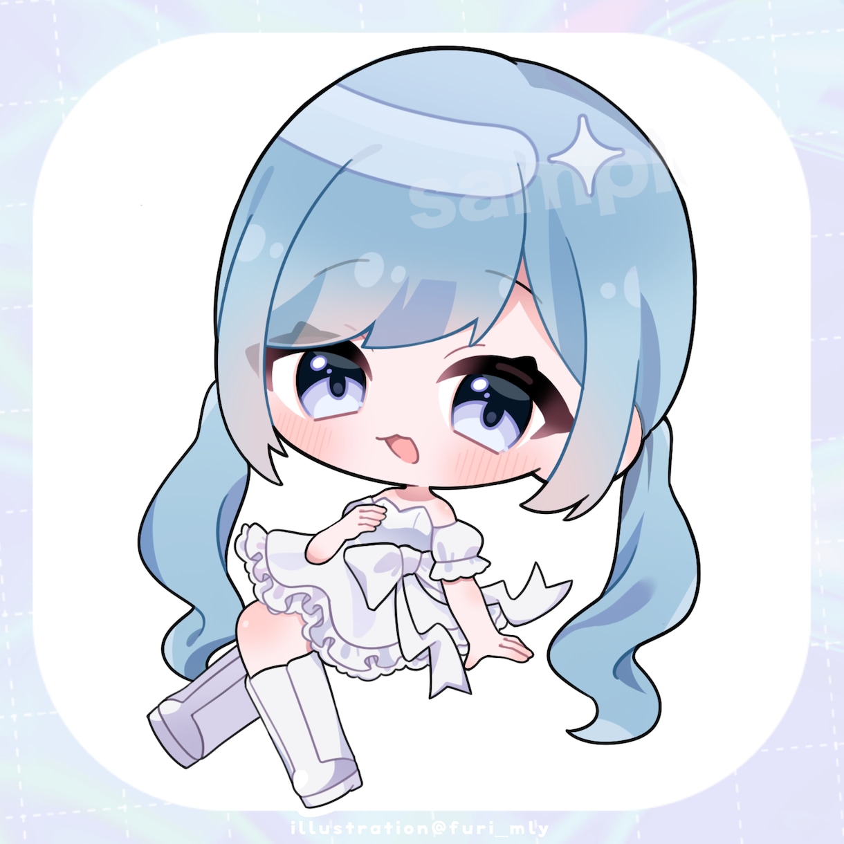 ミニキャラ（SD•デフォルメ）イラストを描きます 商用OK！グッズ、スタンプ、動画、配信などに…◎ イメージ7