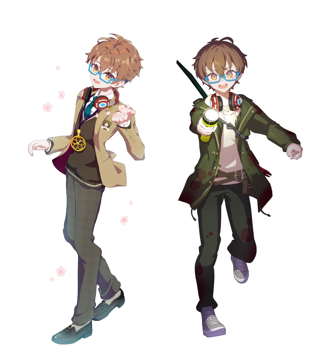 商用利用無料★キャラクターデザイン・立ち絵承ります 衣装デザイン、IRIAM用立ち絵、Live2D用パーツ分け可 イメージ6