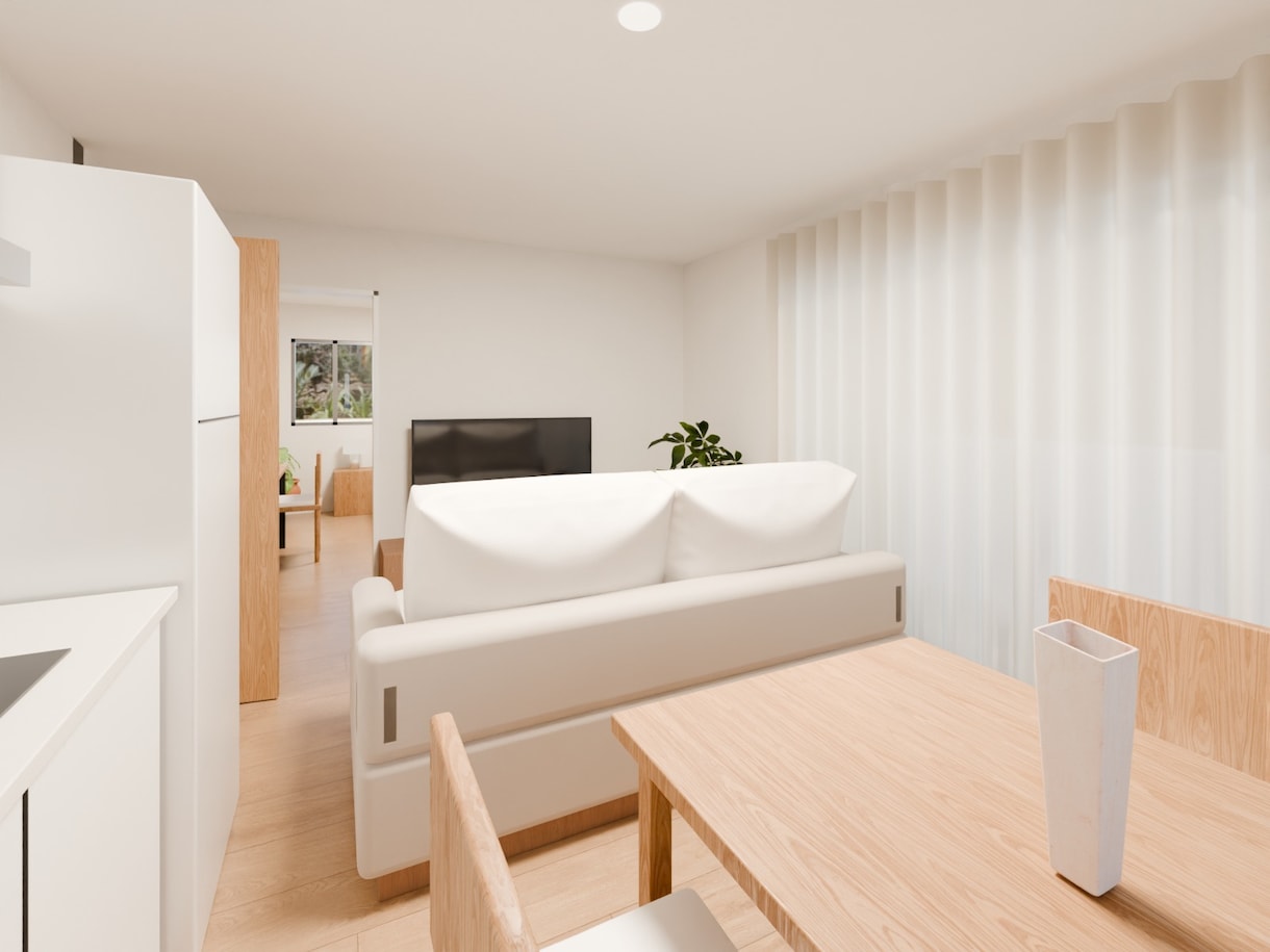 住宅のリアルな3DCG内観パースを制作します 住宅のリアルな3DCG内観パースが必要な方用です。 イメージ2