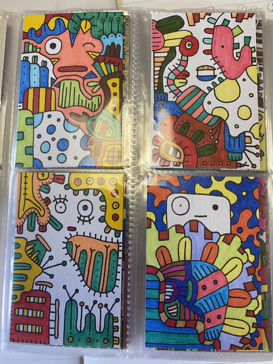 子供からお年寄りまで楽しむ事ができます 全て手描きで描いているので、世界に１つだけの作品です！ イメージ5