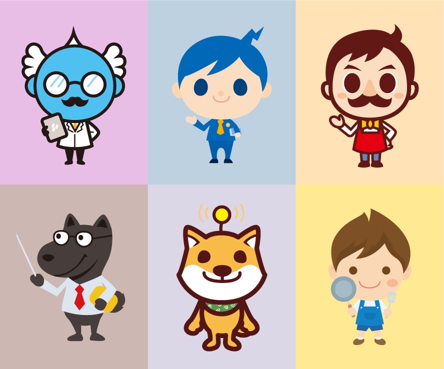 かわいいポップなオリジナルキャラクター作成します 商用利用OK！プロのイラストレーターがデザインします！ イメージ7