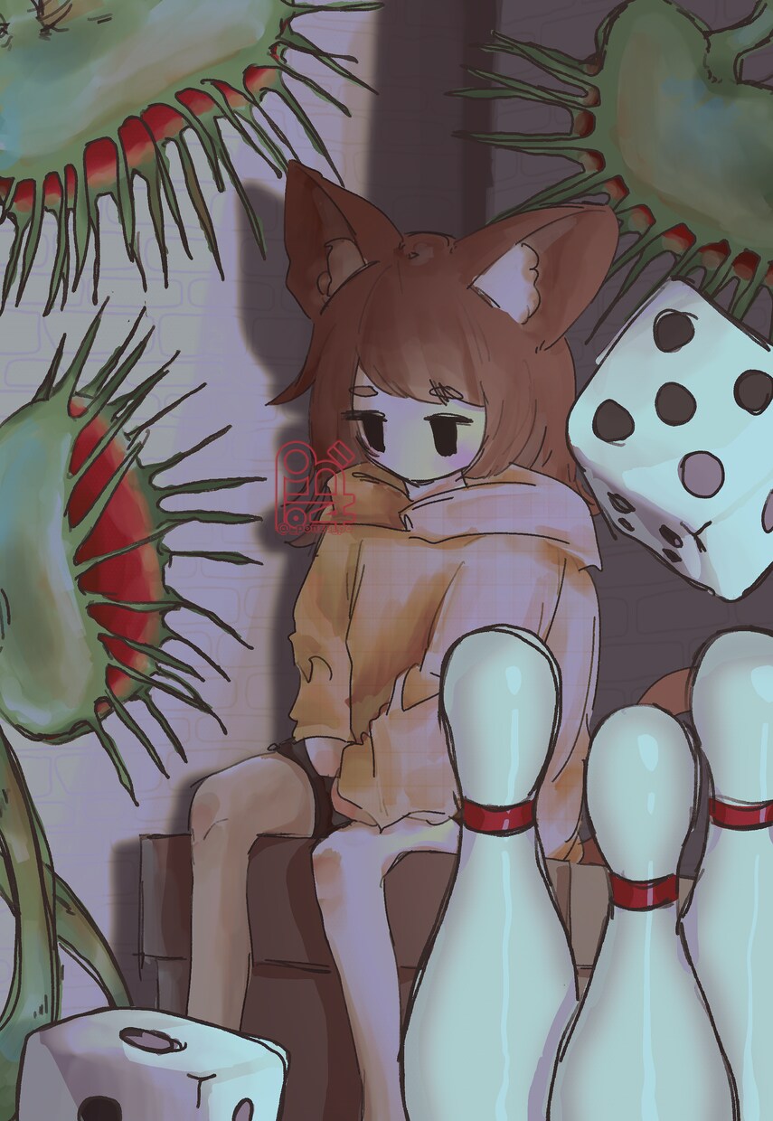 イラスト描きます 陰鬱なイラストや雰囲気のある絵を描きます イメージ1
