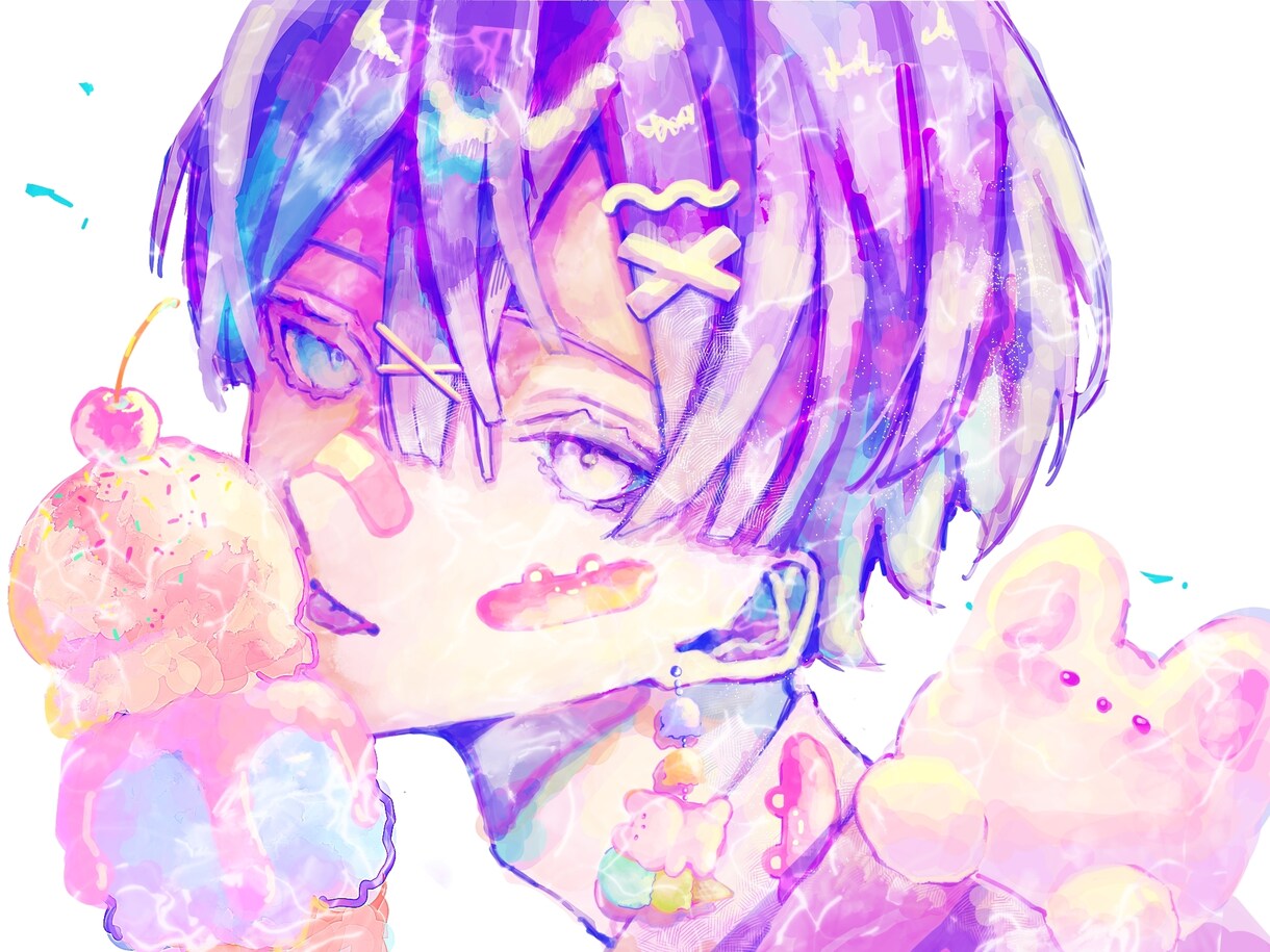 活動を彩る魅力的で目を惹くイラスト描きます SNSアイコン、歌ってみた、配信用の1枚イラスト制作します イメージ1
