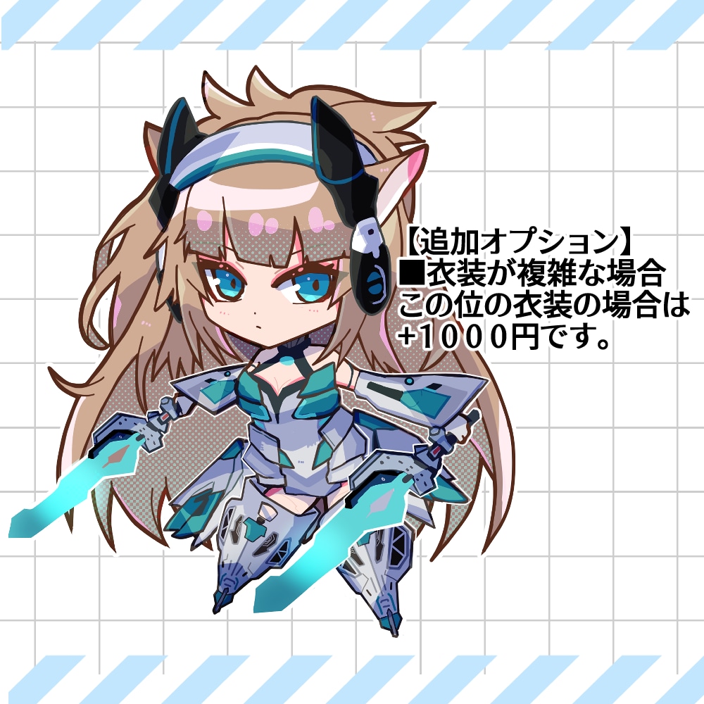 映えるちびキャラ描きます Vshojo、海外有名ストリーマーへの実績あり！ イメージ7
