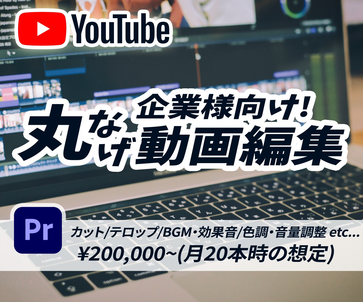 b【企業様向け動画編集】迅速・高品質で納品します 15人体制のプロ動画制作チームです！ イメージ1