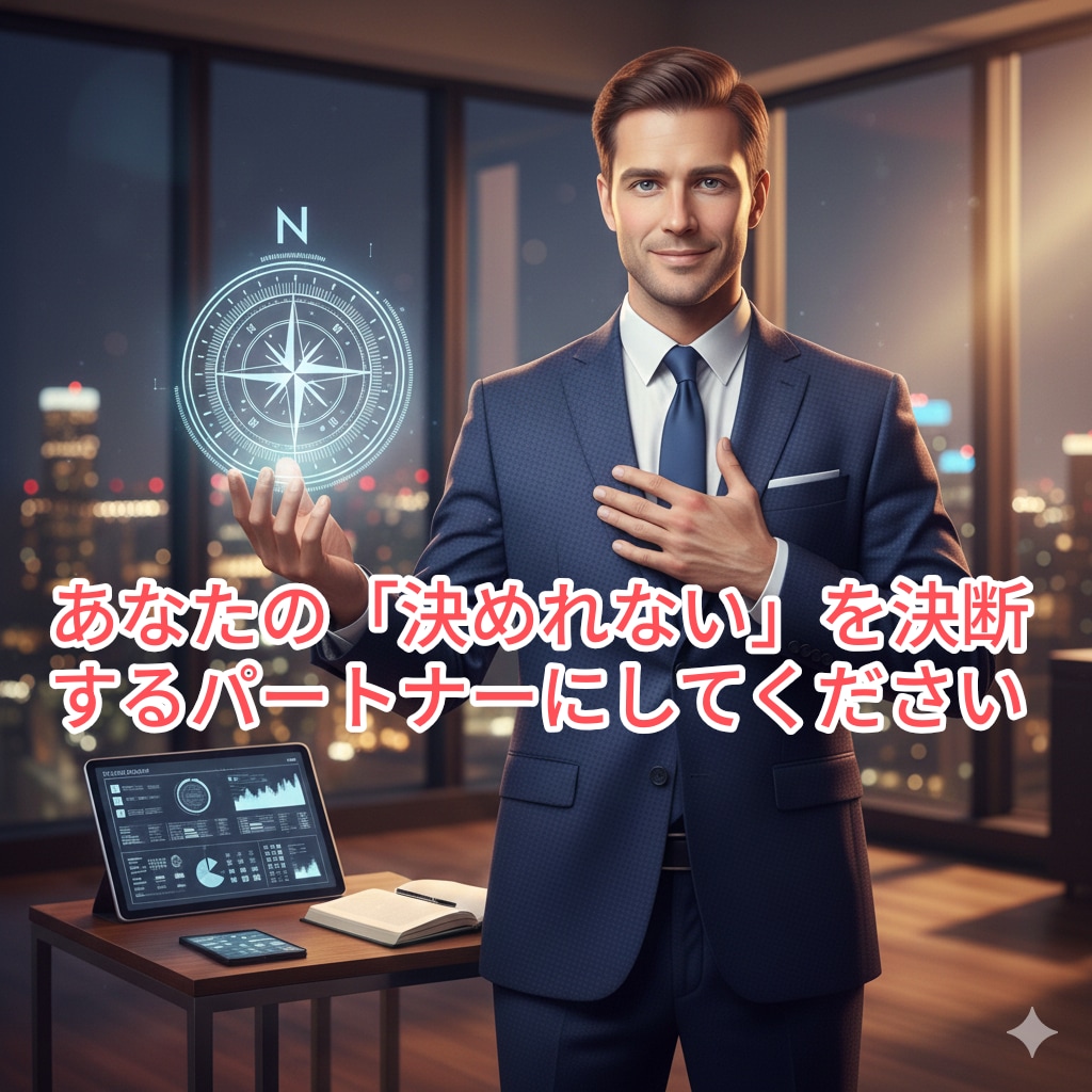 あなたを悩ませている無駄な時間を解消します もう、自分の決断に後悔したくないあなたへ。 イメージ1