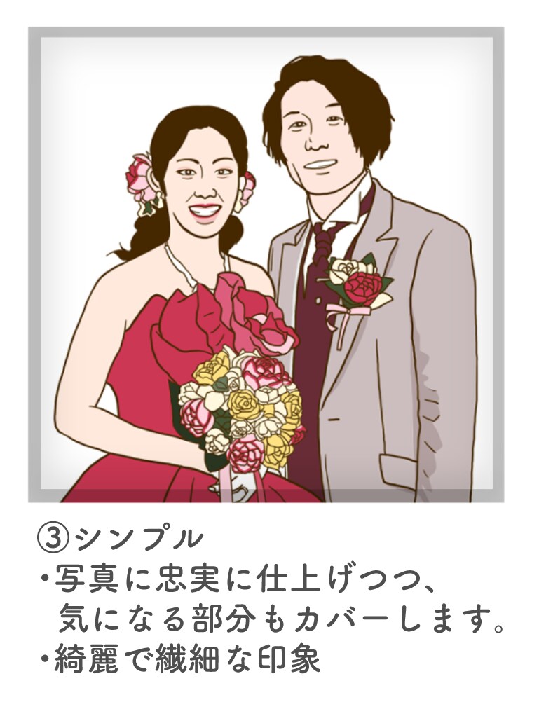 お写真を元に、ポップなウェルカムボードを制作します デフォルメ調から実写風まで、パキッとした絵柄がお好きな方へ イメージ7