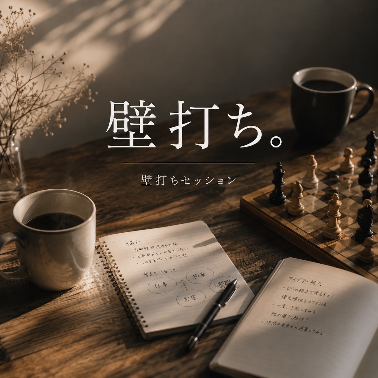 なんでも壁打ち相手になります 一人で考え込む前に壁打ちしませんか？ イメージ1