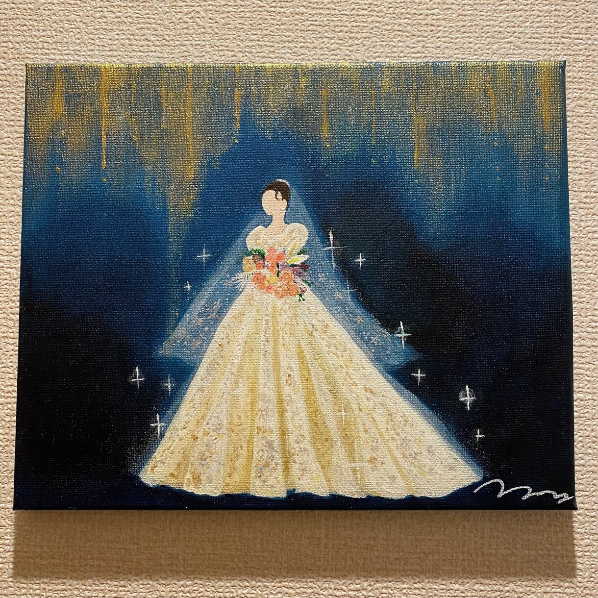 一点品のステキなアクリル絵画をお届けします 癒しの絵画をご自宅に飾りませんか イメージ2