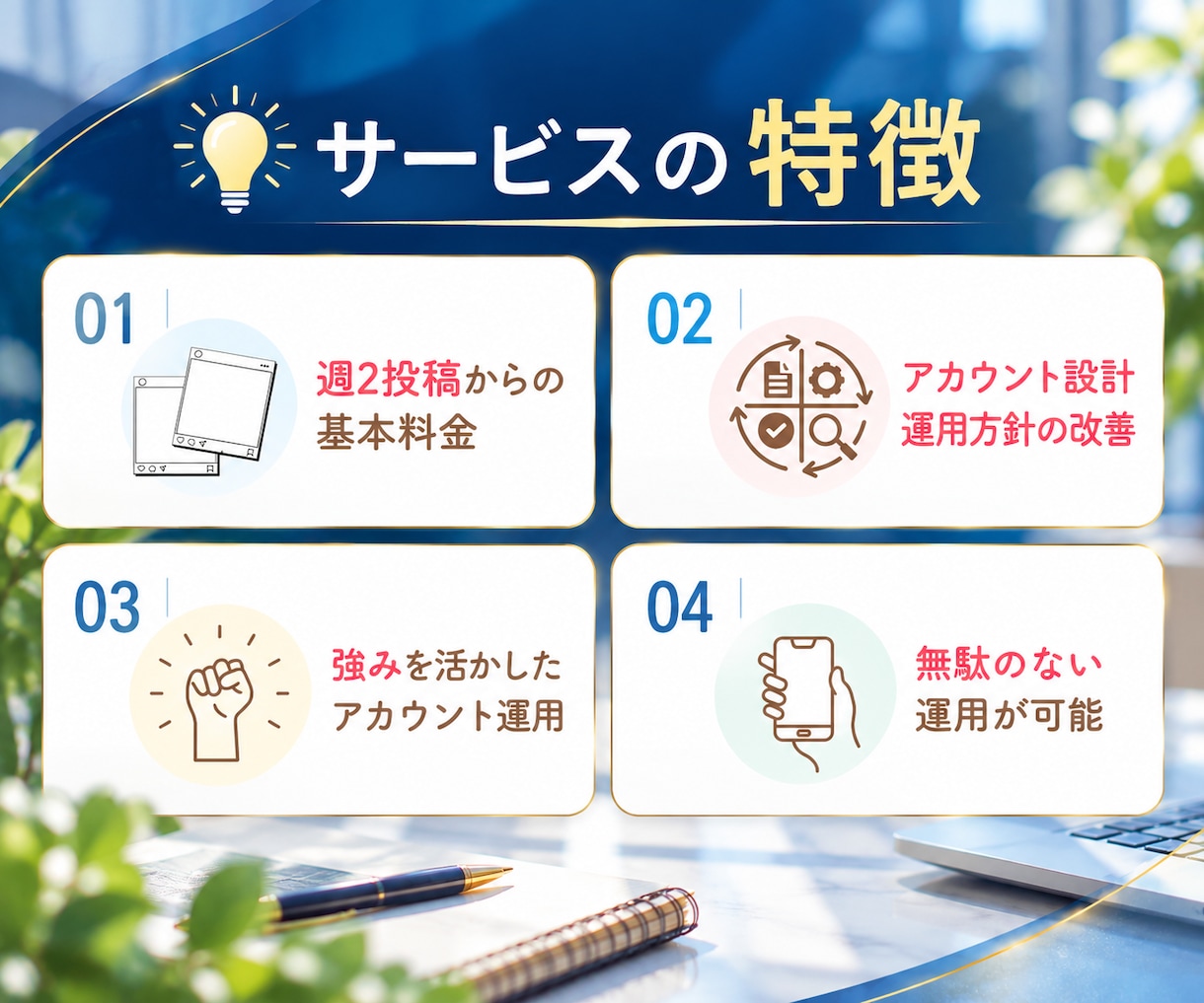 集客に繋がるInstagramの運用代行します SNS運用/集客/アカウント設計/コンセプト設計/インスタ イメージ3
