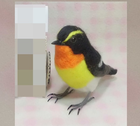 貴方のお気に入りの野鳥の羊毛フィギュアを制作します 普段ショップではあまり見かけない「羊毛の野鳥」を制作します イメージ3