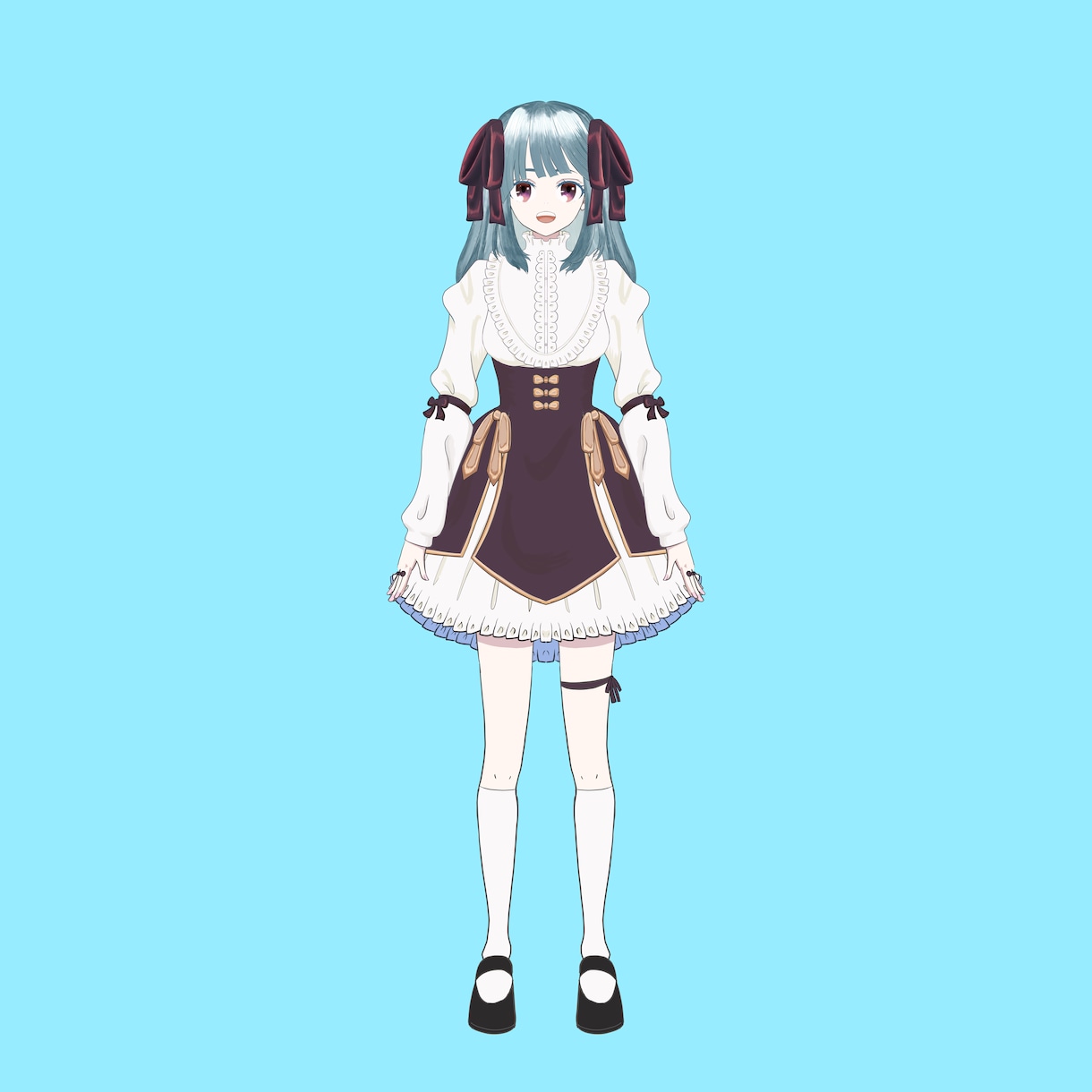 企業と同クオリティ！Vtuber全工程制作します デザイン〜モデリングまで全工程！修正無制限、著作権込み・譲渡 イメージ5