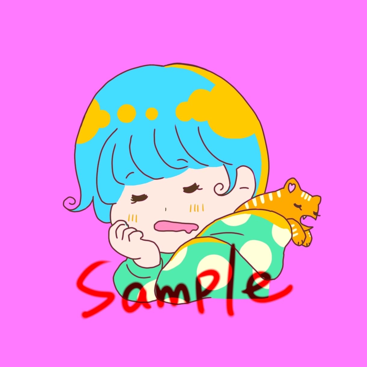 レトロでキュートなアイコン描きます 商用可！どうぶつや擬人化キャラも描きます！ イメージ2