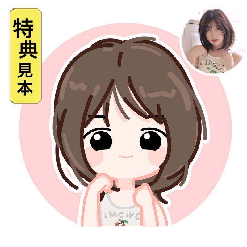 全員にプレゼント　アイコン・イラストをお描きします ブログSNS LINE/twitter/Instaアイコン イメージ9