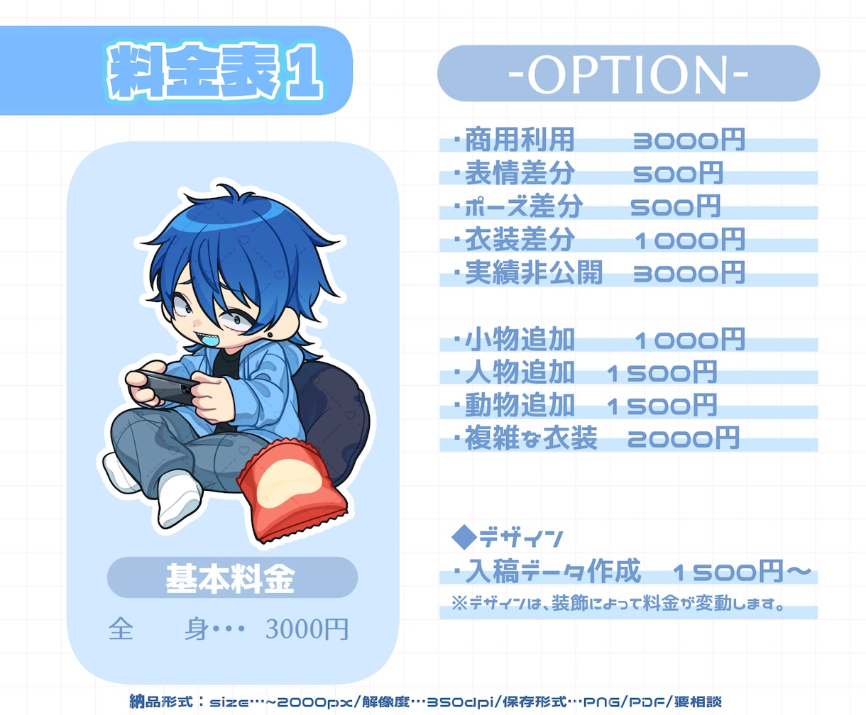最短15日★ポップなミニキャラSDお描きします 動画のワンポイントや、グッズ製作のお手伝いいたします★ イメージ2
