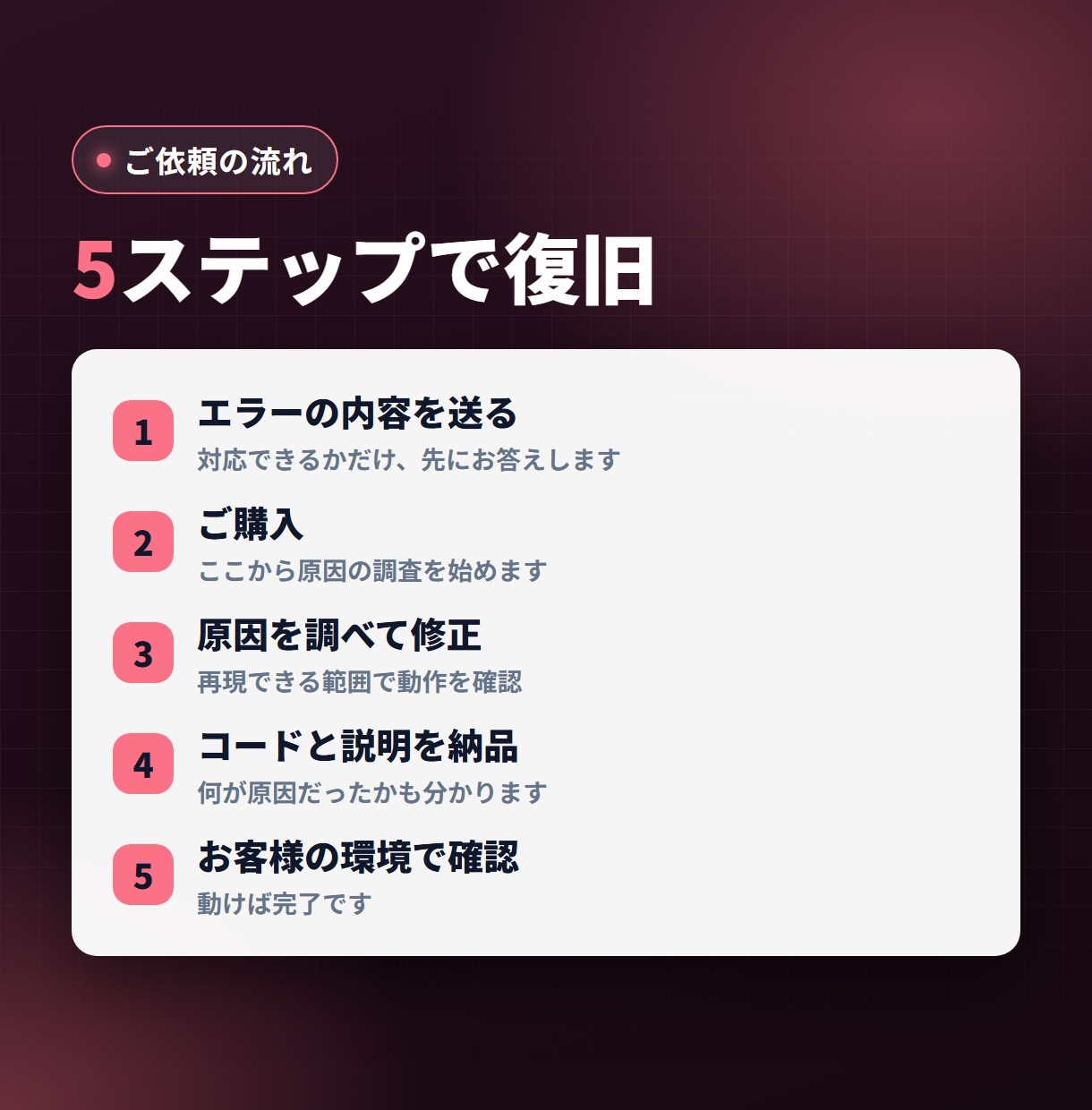 GAS・Python・VBAのエラーを直します 止まった自動化を復旧。AIで作ったコードもOK イメージ2